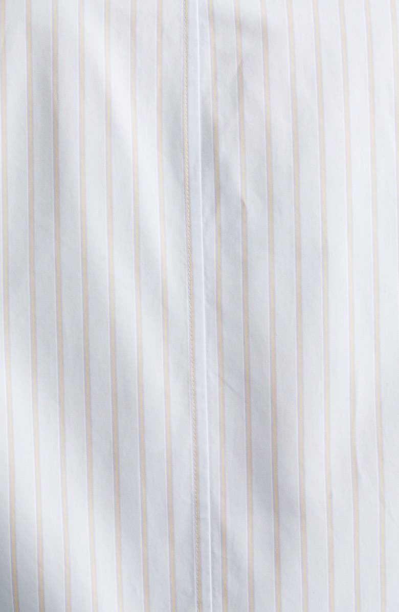 Lafayette 148 New York Aurora Stripe Cotton Tailored Shirt, Alternate, color, Glacier Blue Multi