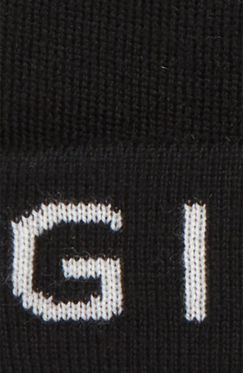 Givenchy Knit Logo Wool Beanie, Alternate, color, 