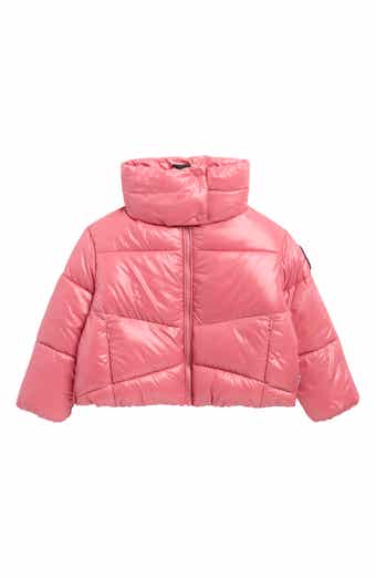 Isolda Channel Quilted Puffer Jacket
