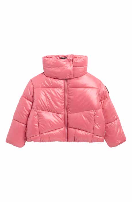 Isolda Channel Quilted Puffer Jacket