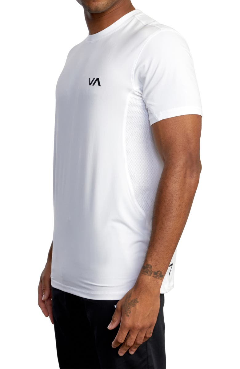 RVCA Sport Vent Logo Graphic T-Shirt, Alternate, color, White