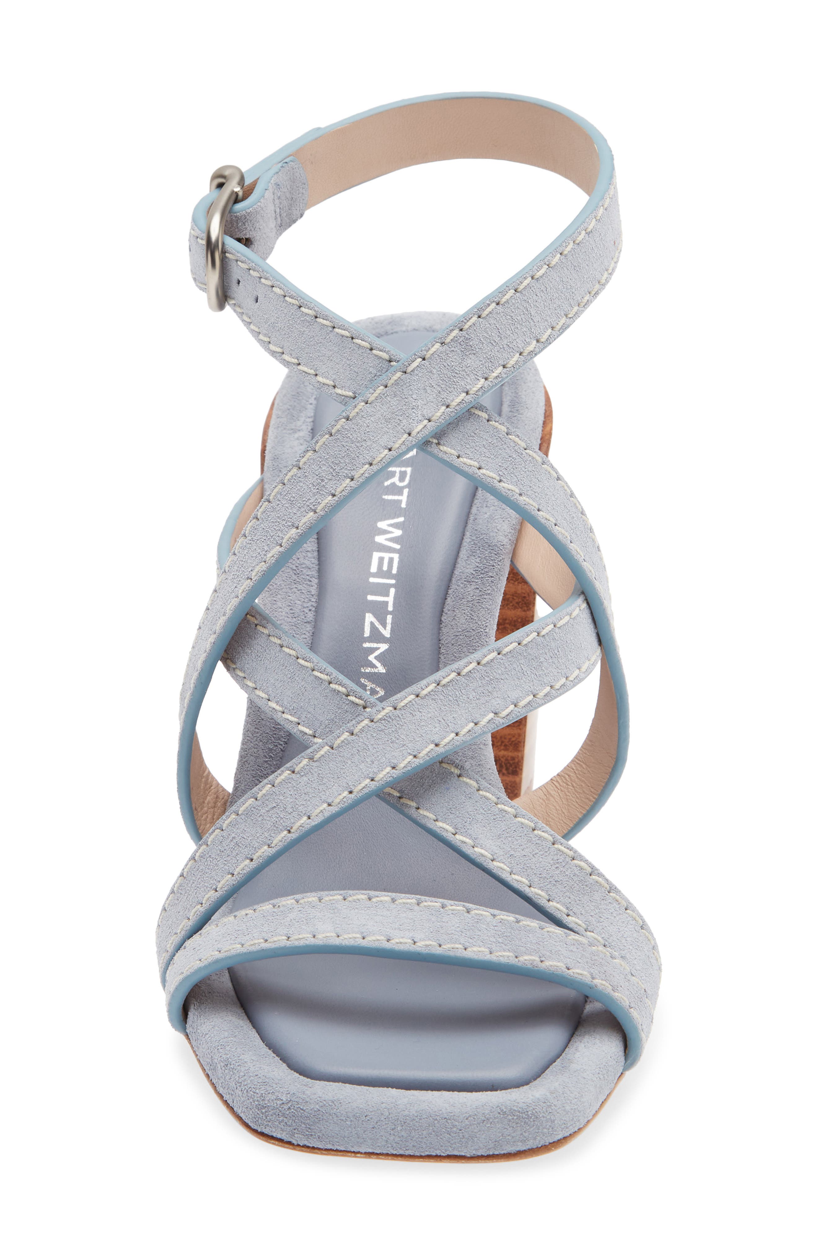 Stuart Weitzman Park Sandal, Alternate, color, Breezyblue