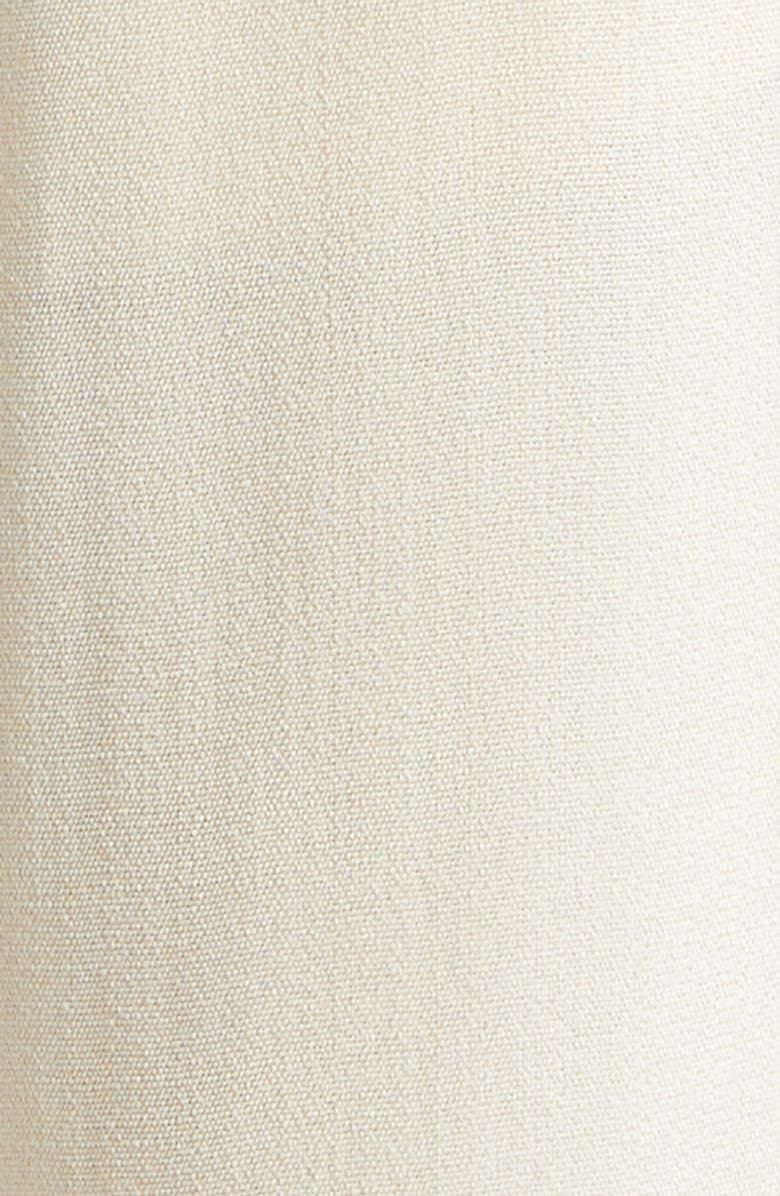 Diotima Sine Split Hem Straight Leg Trousers, Alternate, color, Ecru