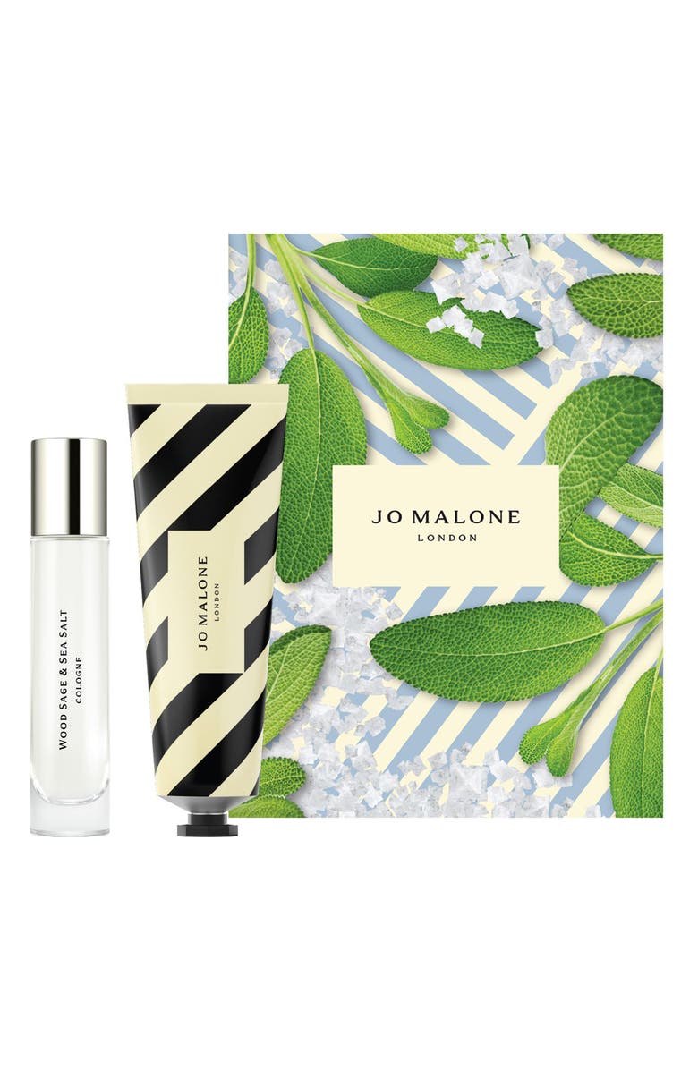 Jo Malone London<sup>™</sup> Wood Sage & Sea Salt Cologne & Hand Cream Layering Set, Main, color, 