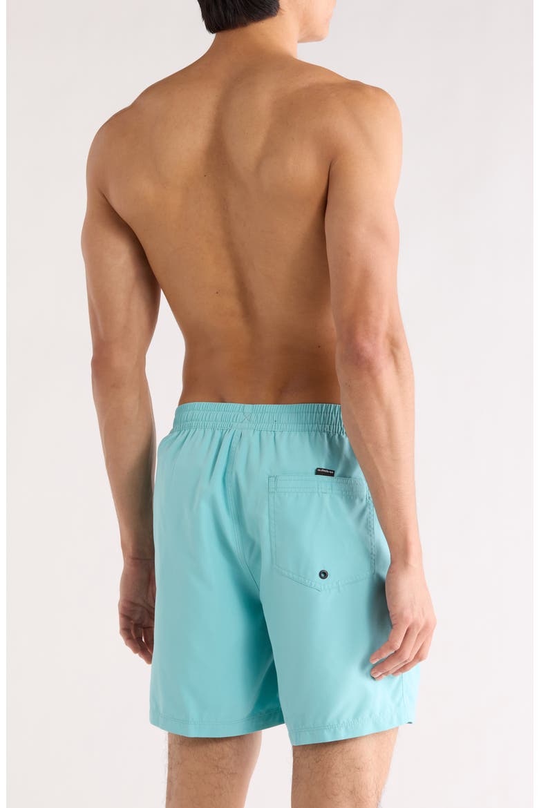 Everyday Solid Volley Swim Trunks, Alternate, color, MARINE BLUE