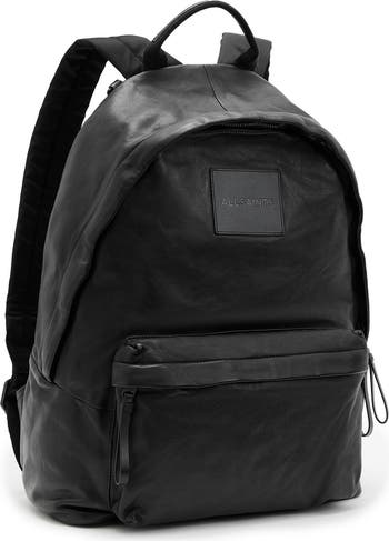 Carabiner Leather Backpack