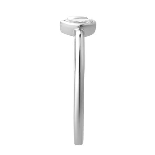 Luvmyjewelry Lyra 14k Gold Lab Grown Diamond Open Ring In Metallic
