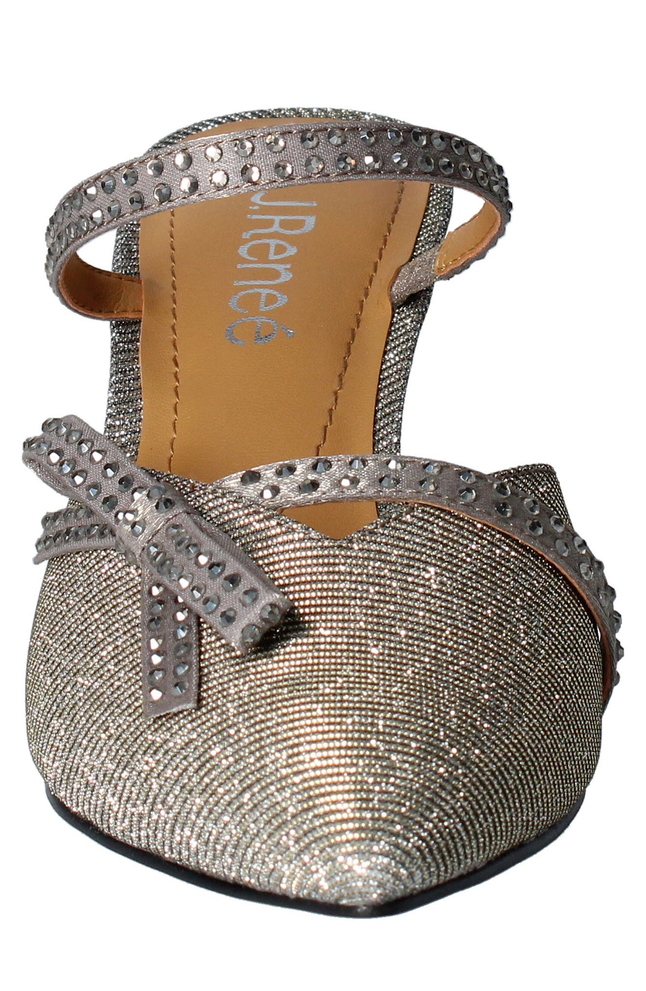 J. Reneé J.Renée Estelia Pointy Toe Mule, Alternate, color, Pewter