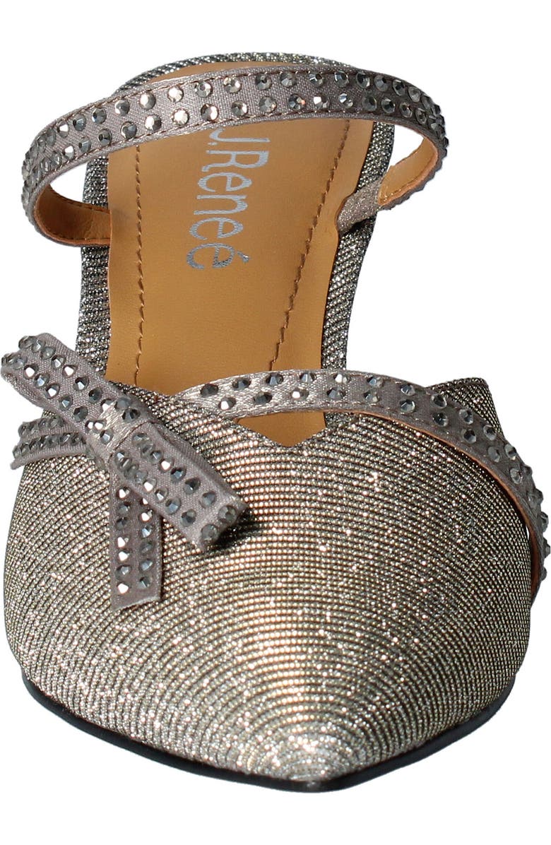 J. Reneé J.Renée Estelia Pointy Toe Mule, Alternate, color, Pewter