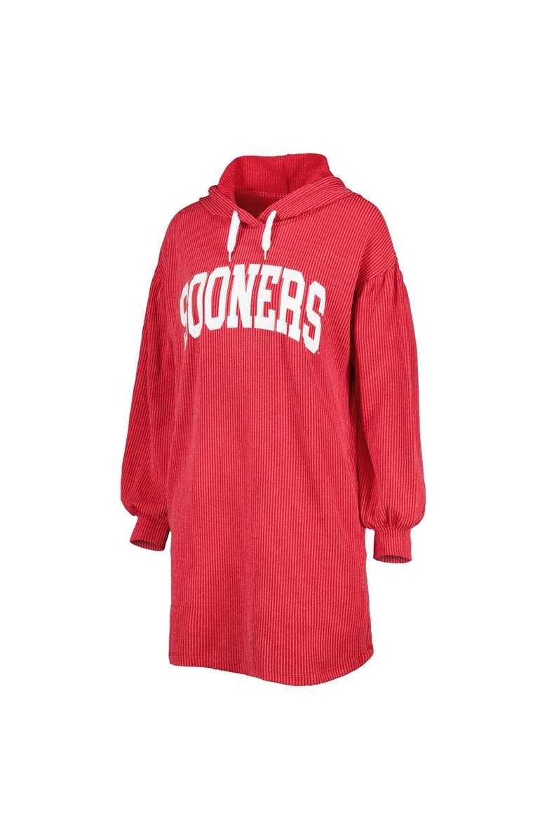 GAMEDAY COUTURE Women's Gameday Couture Crimson Oklahoma Sooners Game Winner Vintage Wash Tri-Blend Dress, Alternate, color, Crimson