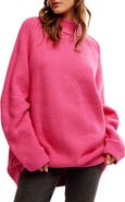 Free People Sunbeam Oversize Turtleneck Sweater