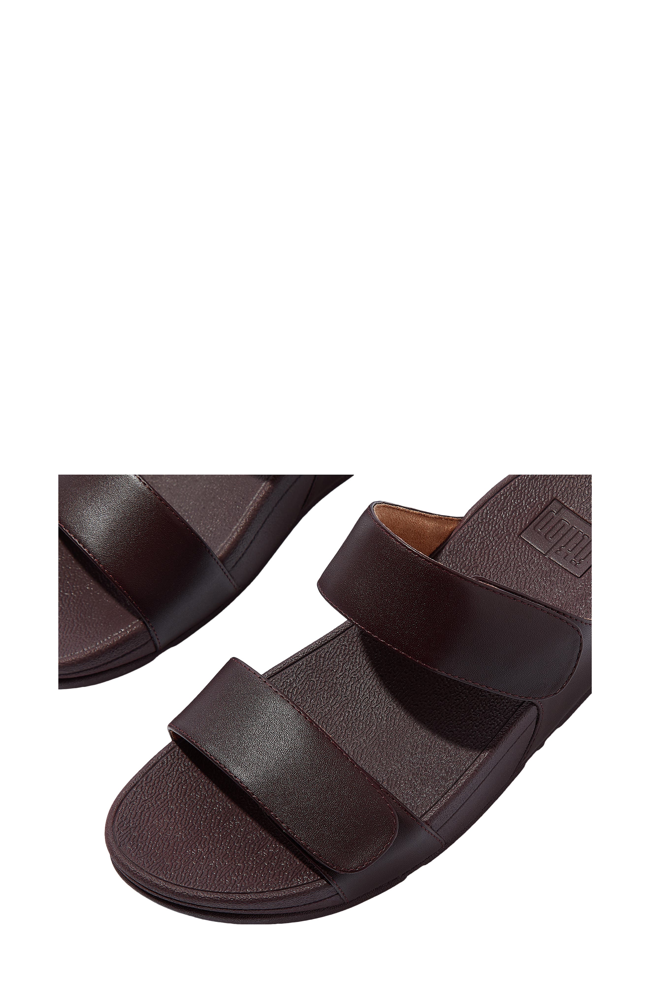 FitFlop Lulu Slide Sandal, Alternate, color, Plumberry