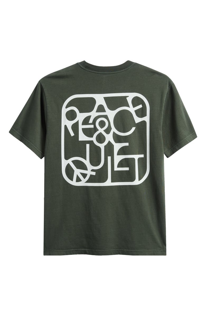 Museum of Peace & Quiet Scramble Graphic T-Shirt, Alternate, color, Forest