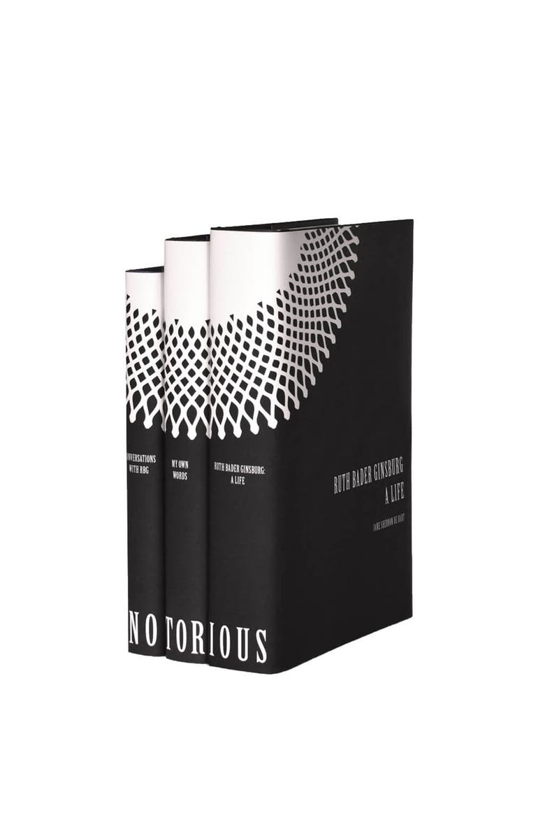 Juniper Books Ruth Bader Ginsburg Book Set, Alternate, color, Black And White