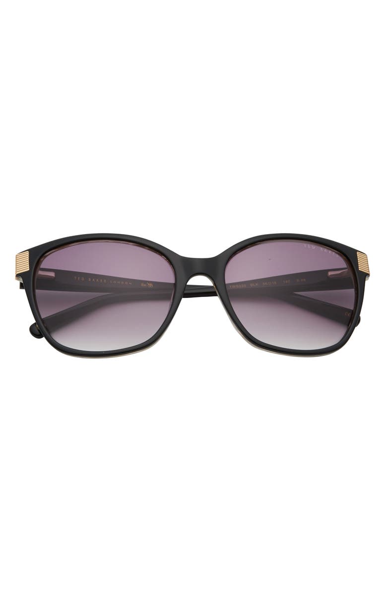 Ted Baker London 56mm Cat Eye Sunglasses, Main, color,