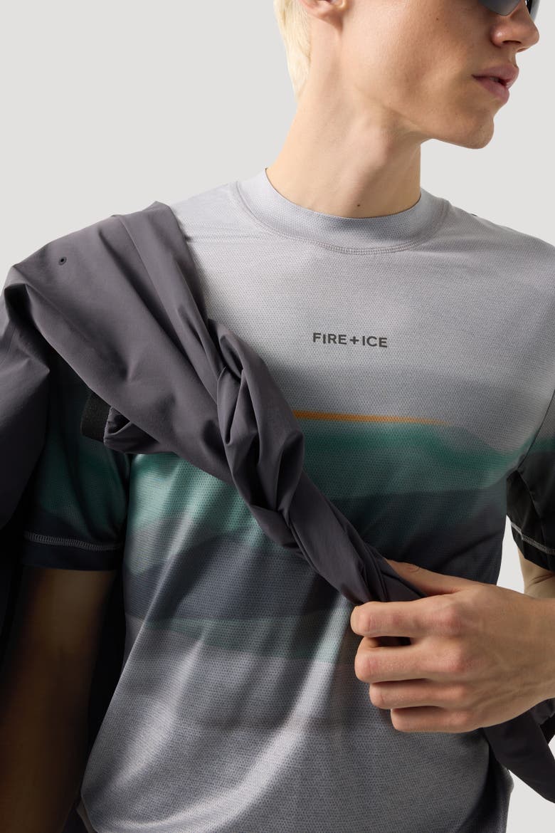 Balduin Functional Shirt, Alternate, color, Gray/Green