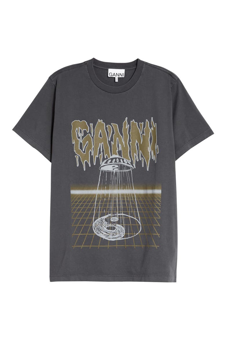 UFO Logo Graphic Tee, Alternate, color, PHANTOM 252