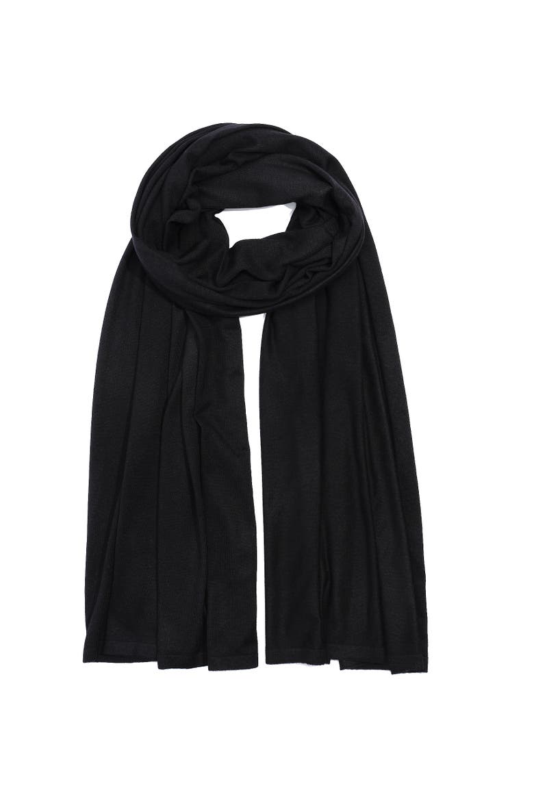 Essentials Travel Wrap, Main, color, Black