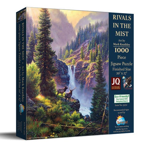 Rivals in the Mist 1000 piece Jigsaw Puzzle for Adults