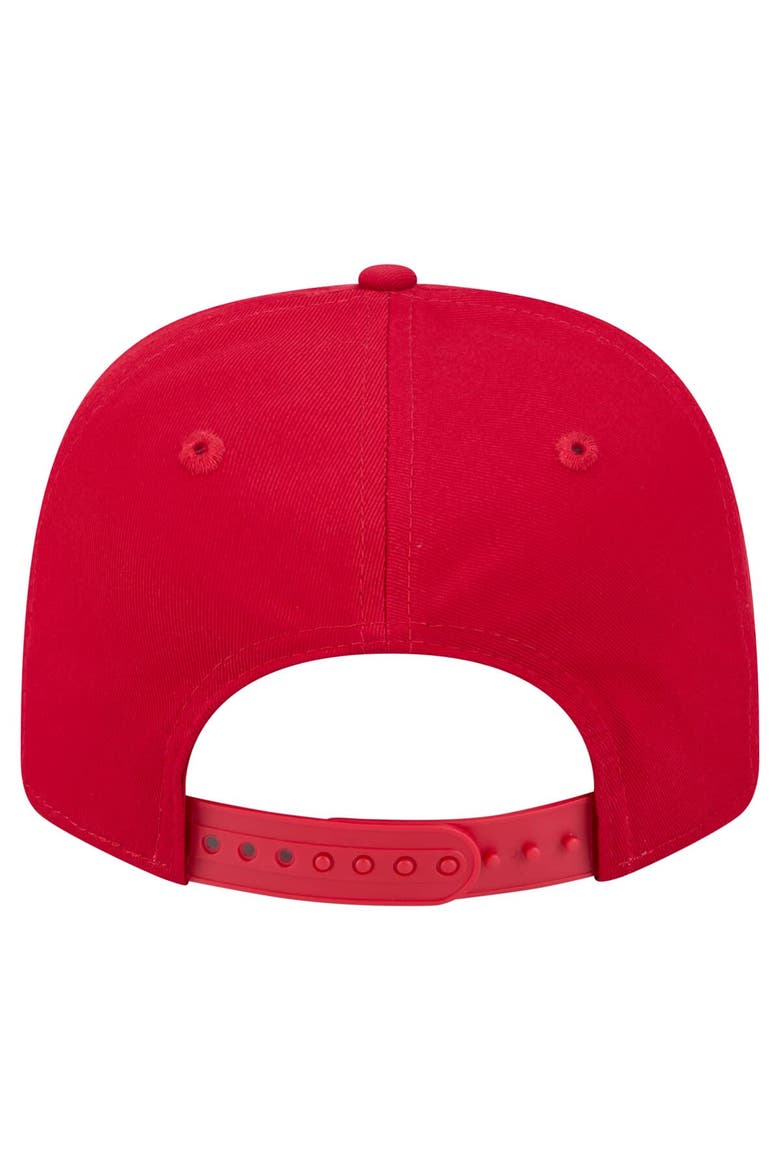 Men's New Era  Red Ohio State Buckeyes 9SEVENTY Stretch-Snap Adjustable Hat, Alternate, color, Red