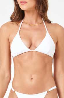 LSPACE Lindsay Convertible Triangle Bikini Top