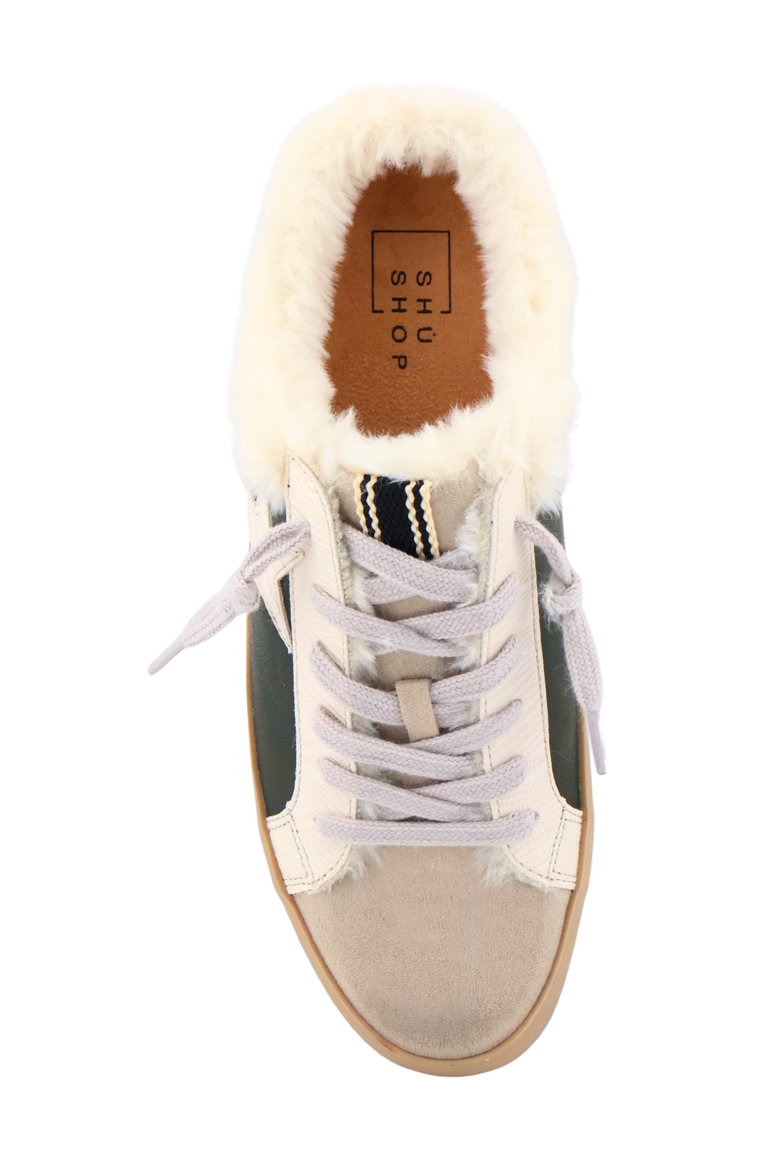 Pinah Faux Leather Mule Sneaker, Alternate, color, OLIVE GREEN