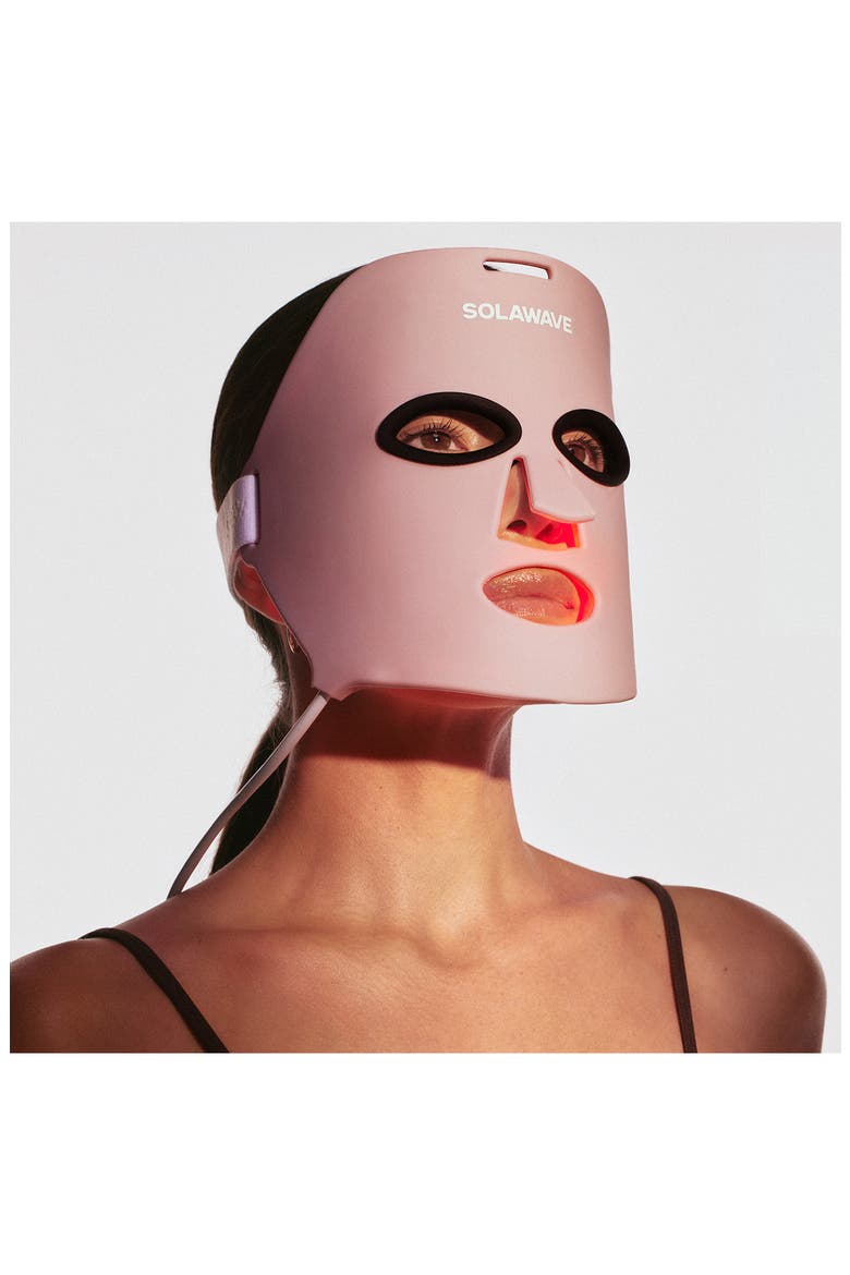Wrinkle & Acne Clearing Light Therapy Mask, Alternate, color, PINK