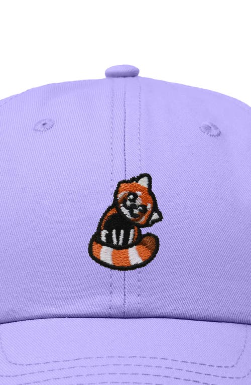 DALIX DALIX RED PANDA EMBROIDERED DAD HAT