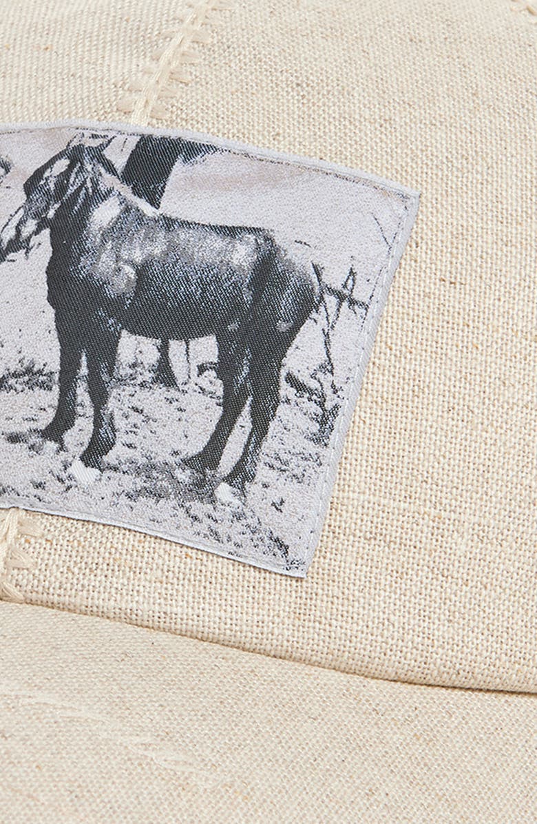 Jacquemus La Casquette Paysan Canvas Baseball Cap, Alternate, color, Light Greige