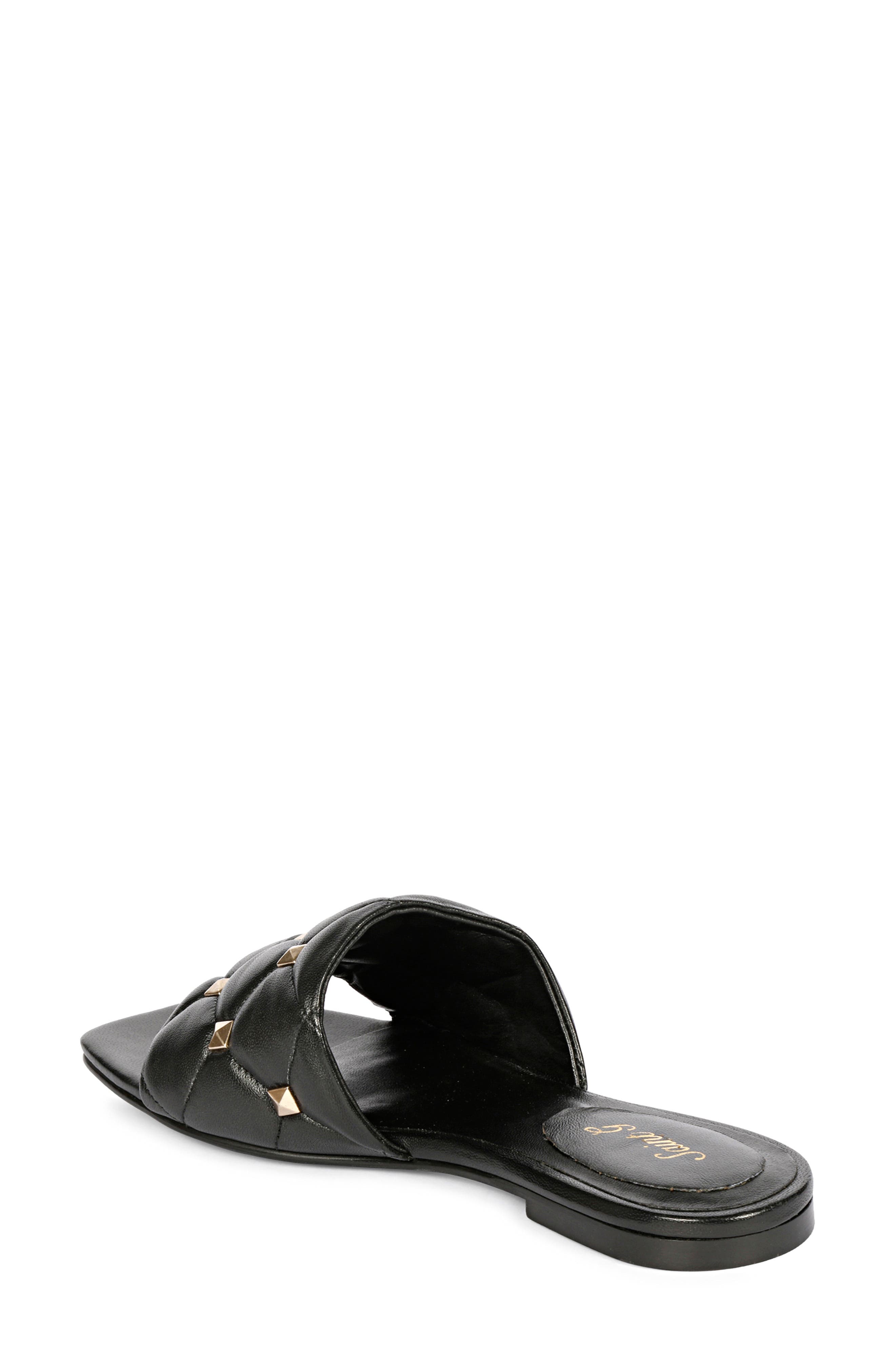 SAINT G Ludovica Studded Slide Sandal, Alternate, color, 