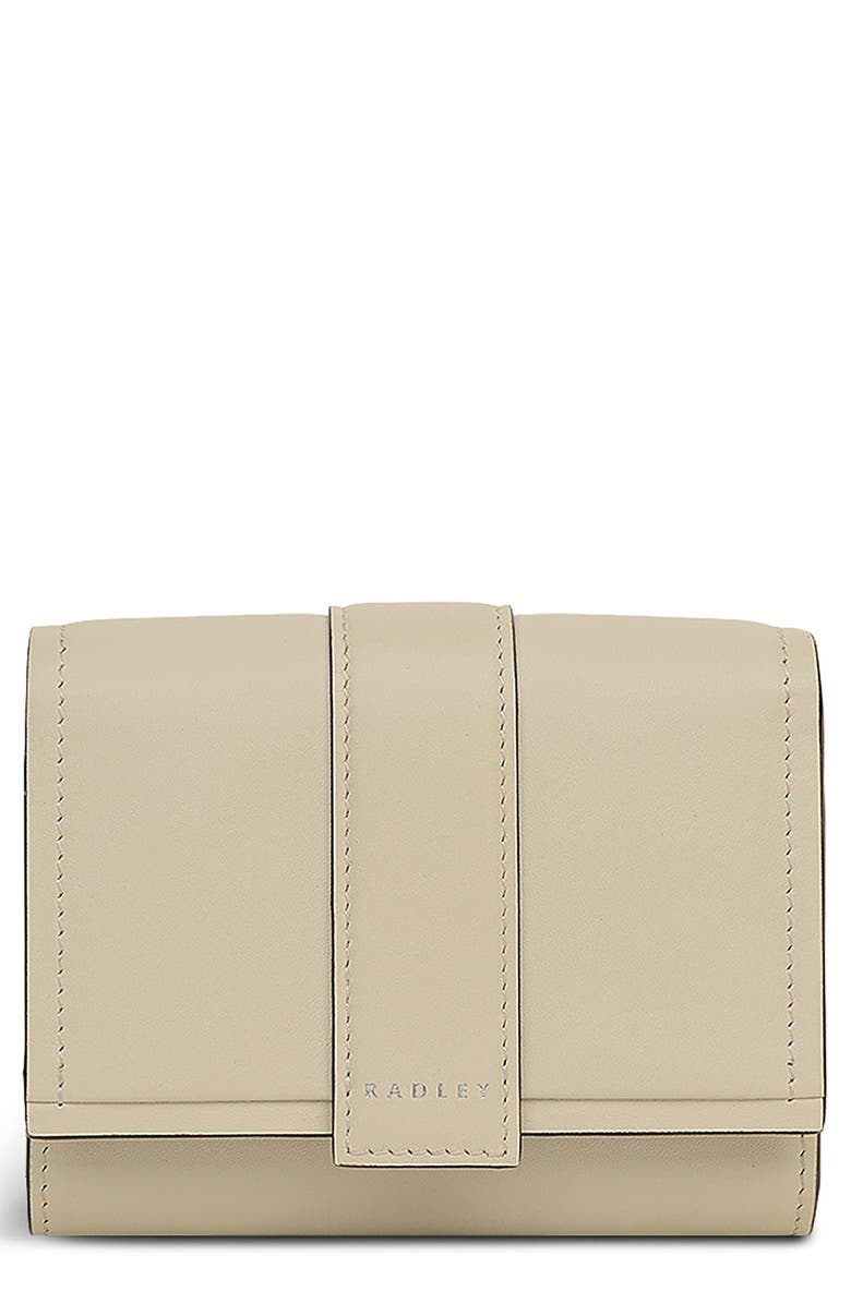 Radley Sloane Medium Leather Flapover Wallet, Main, color, 
