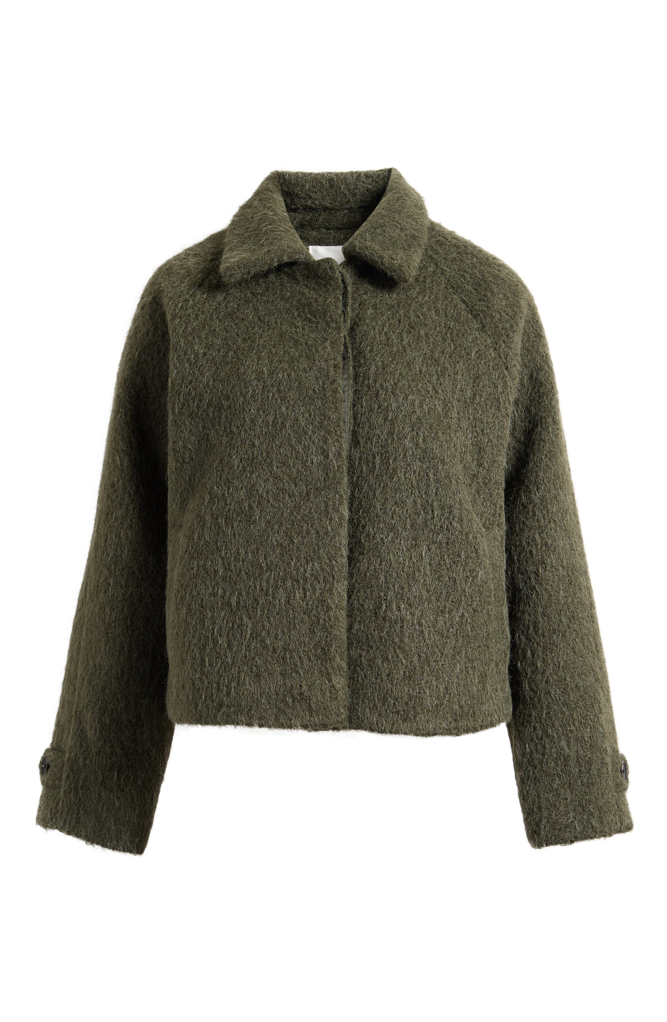 Женские куртки Avec Les Filles Crop Woolly Jacket — фото 5