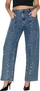 Steve Madden The Seamed Sydnee High Waist Straight Leg Jeans