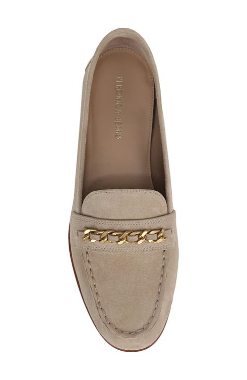 Veronica Beard Penny Chain Loafer In Sand