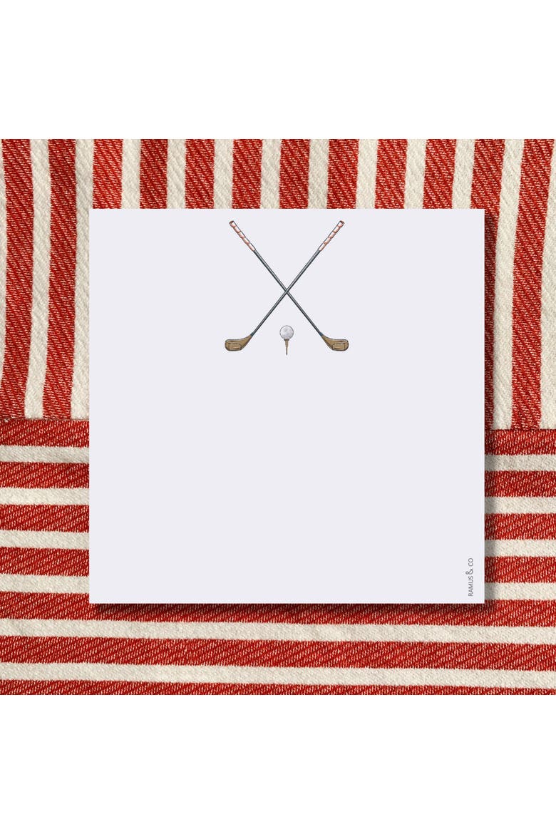 Birdy Life 6" x 6" Square Golf Notepad, Alternate, color, Multi-Pack