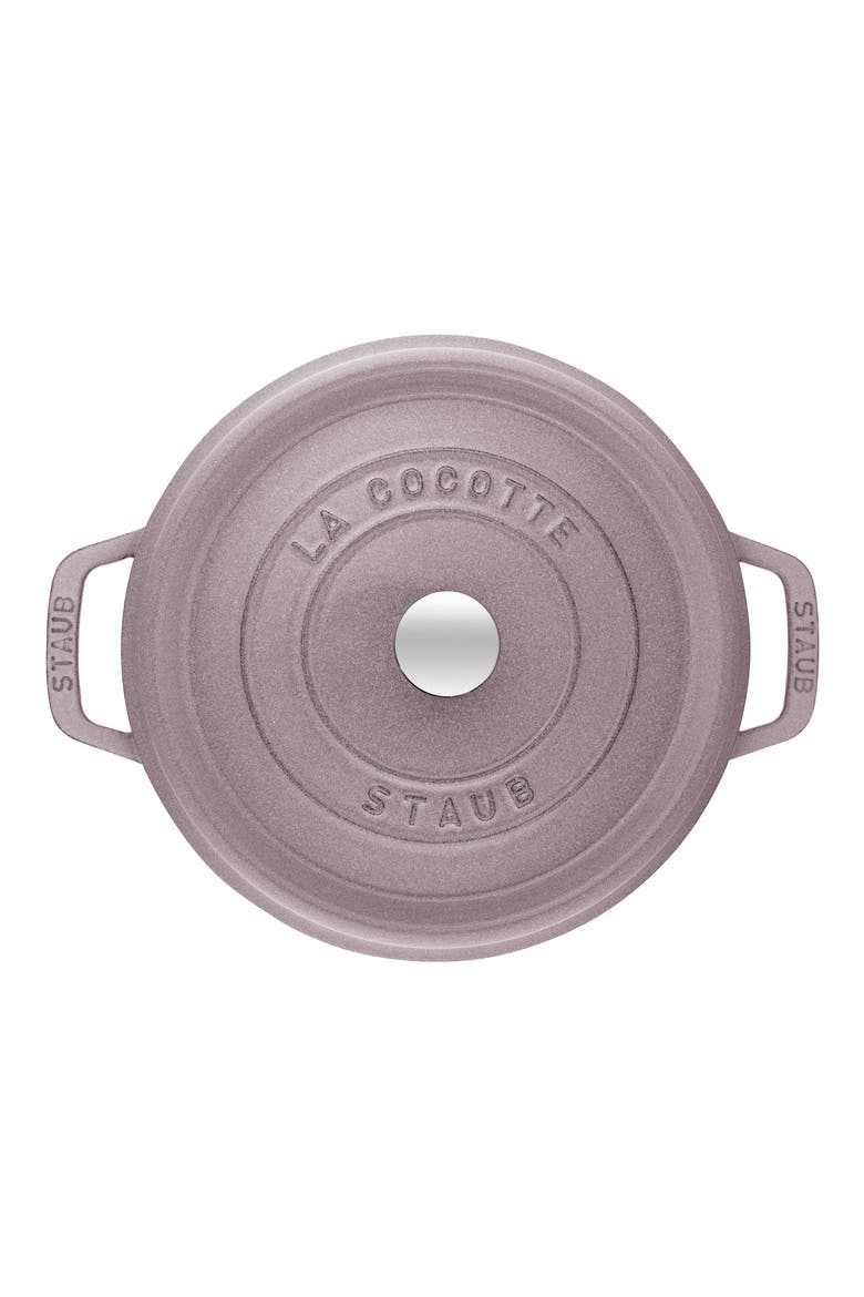 4-Quart Enameled Cast Iron Dutch Oven, Alternate, color, LILAC