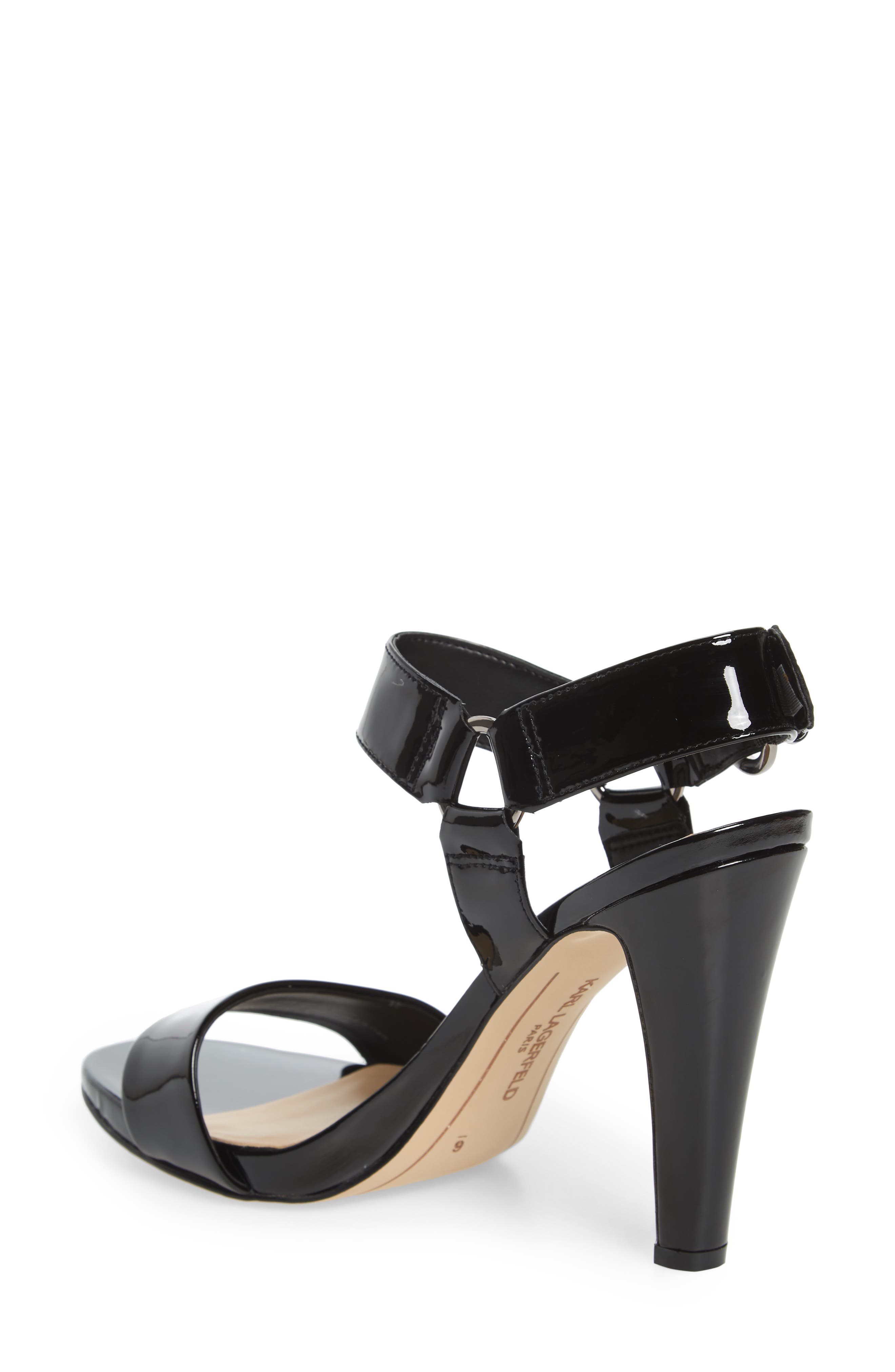 KARL LAGERFELD PARIS KARL LAGERFELD Cieone Sandal, Alternate, color, 
