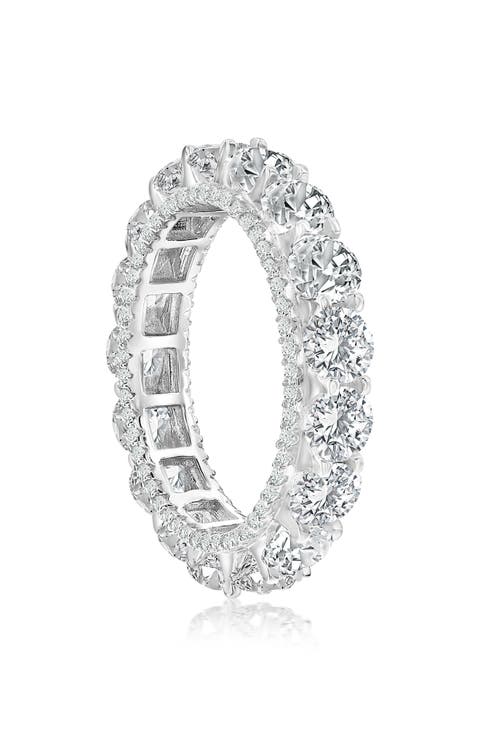 All Around Cubic Zirconia Eternity Ring