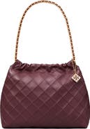 Tory Burch Fleming Soft Quilted Leather Hobo Bag