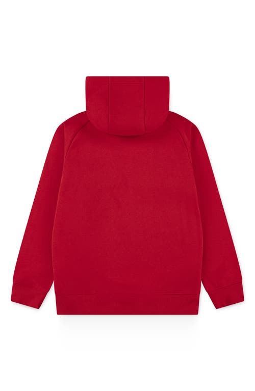3 Brand Kids' Triple Logo Hoodie In Red