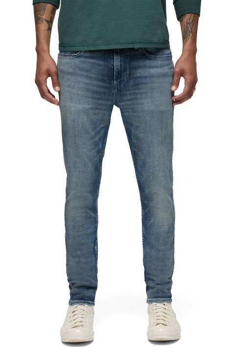 Zack Distressed Skinny Jeans (Dark Shadow)
