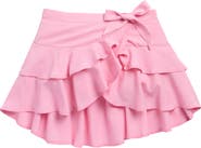 Tractr Kids' Tiered Ruffle Skort