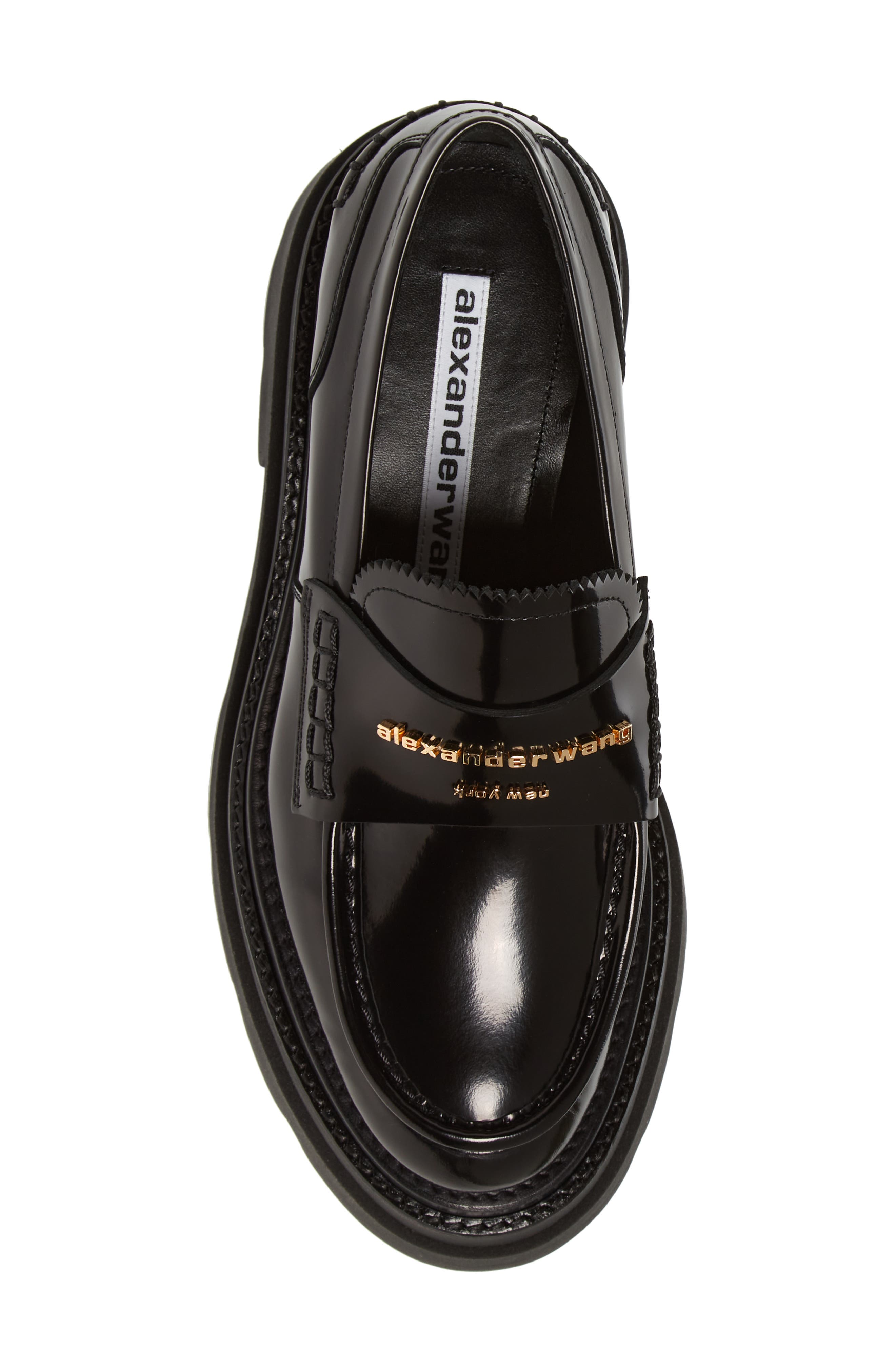 Alexander Wang Carter Platform Lug Sole Loafer, Alternate, color, 