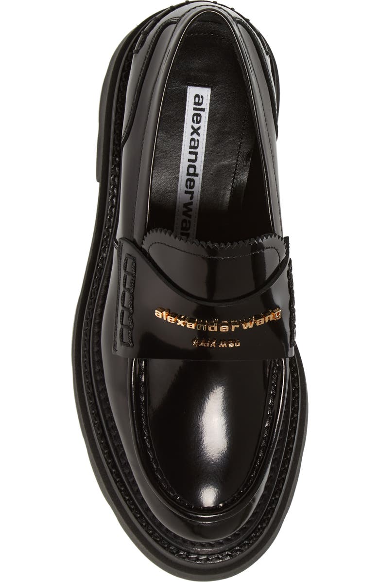 Alexander Wang Carter Platform Lug Sole Loafer, Alternate, color,