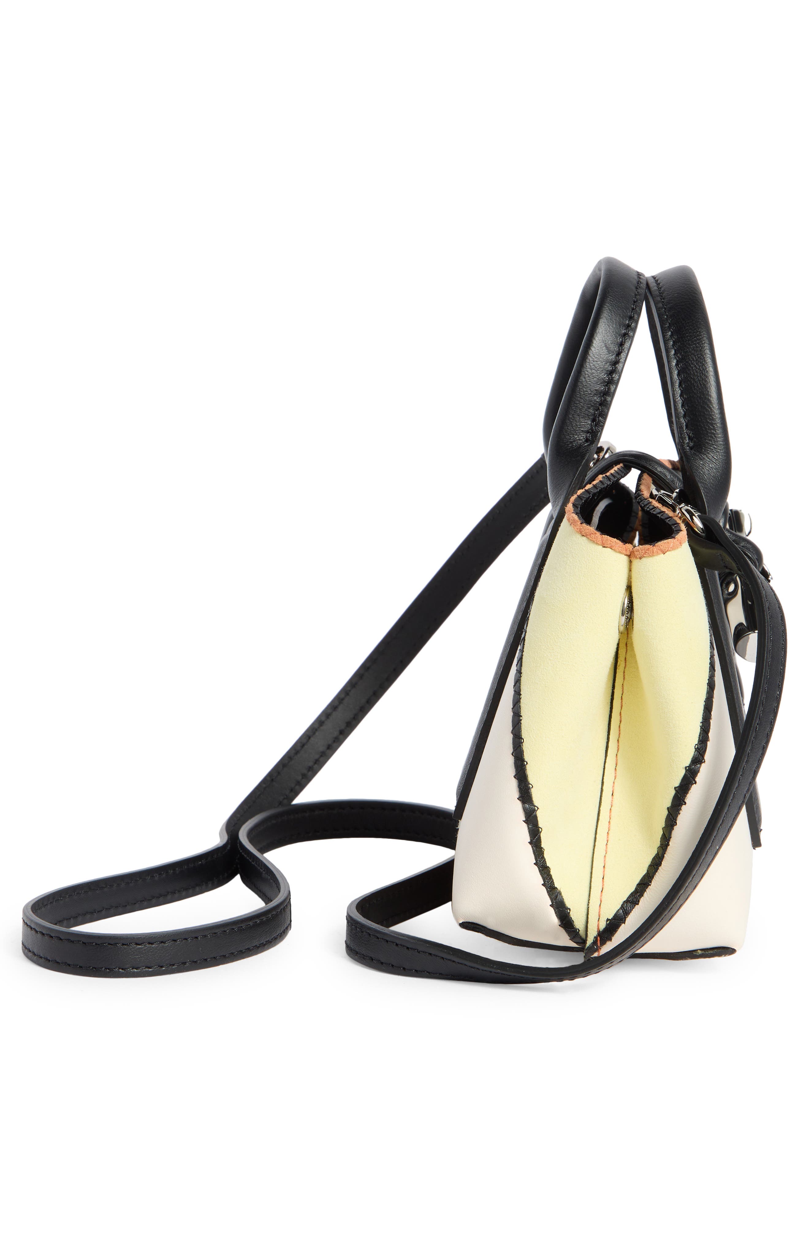 Longchamp Sac Porte Main Jaune Crossbody Bag, Alternate, color, Yellow