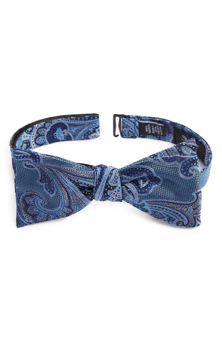 NORDSTROM MEN'S SHOP Nordstrom Doyle Paisley Silk Bow Tie, Main, color, 