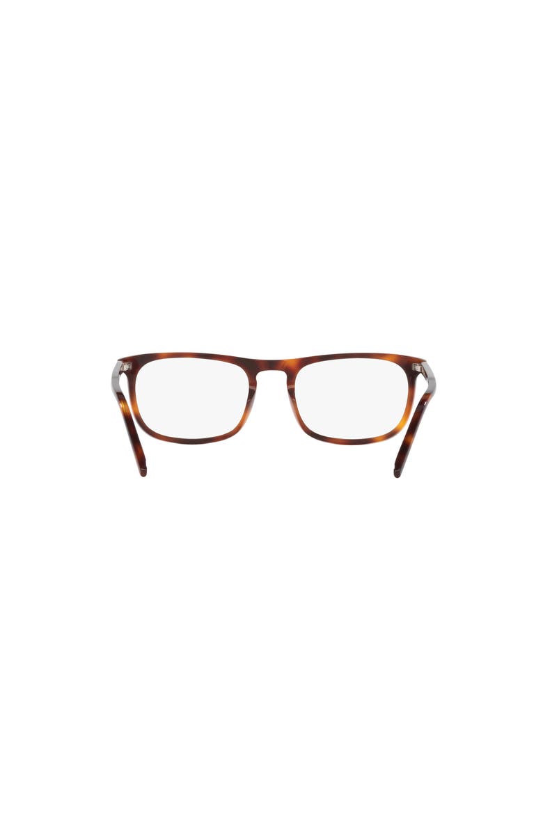 Saint Laurent 54mm Round optical glasses, Alternate, color, Tortoise