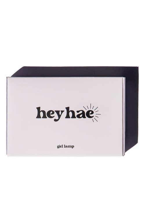 Heyhae Led Manicure Lamp In Transparent