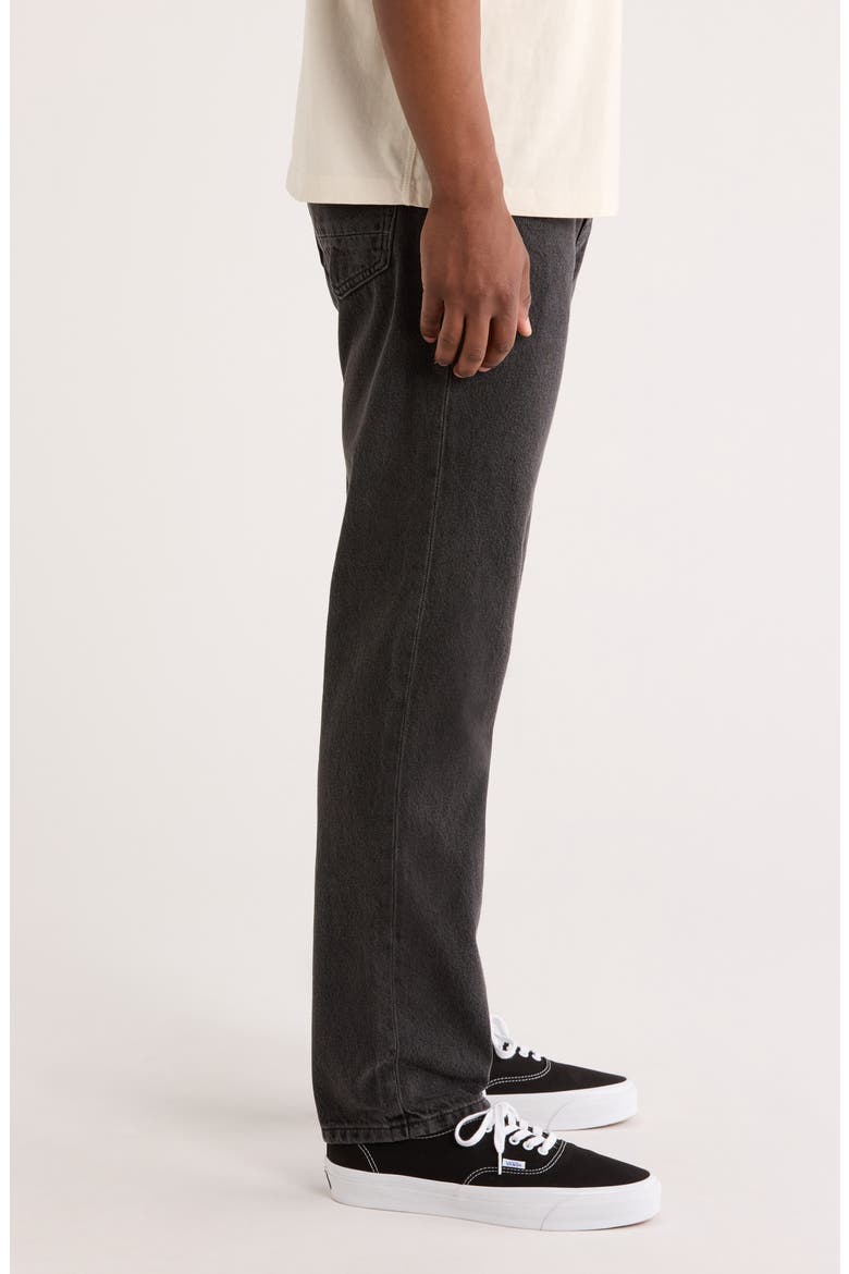 Grant Straight Leg Jeans, Alternate, color, BLACK
