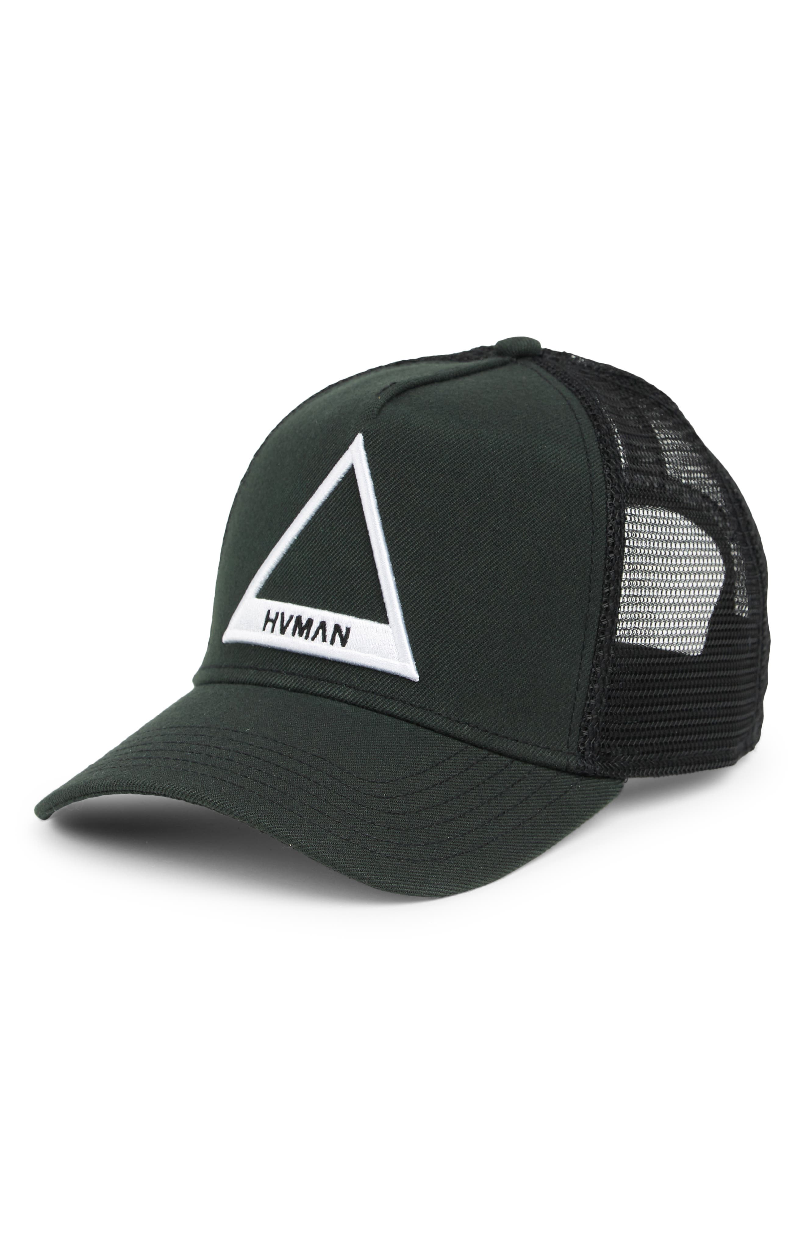 HVMAN Triangle Mesh Trucker Hat